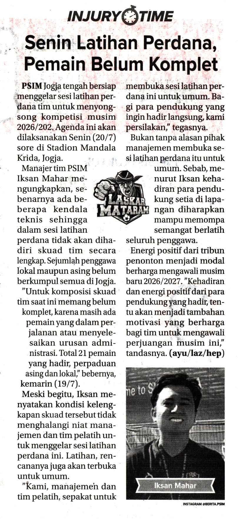Kliping jogja terbaru