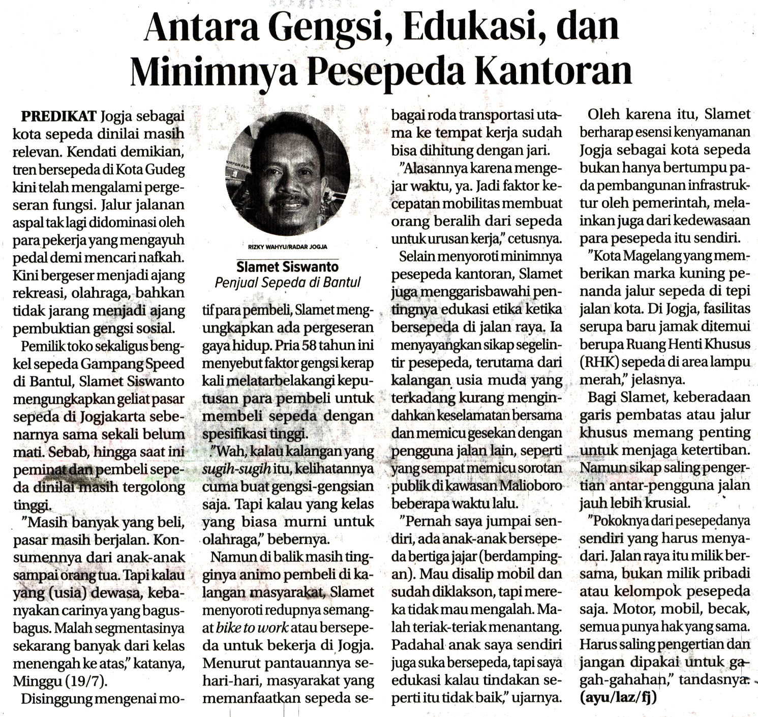 Kliping jogja terbaru
