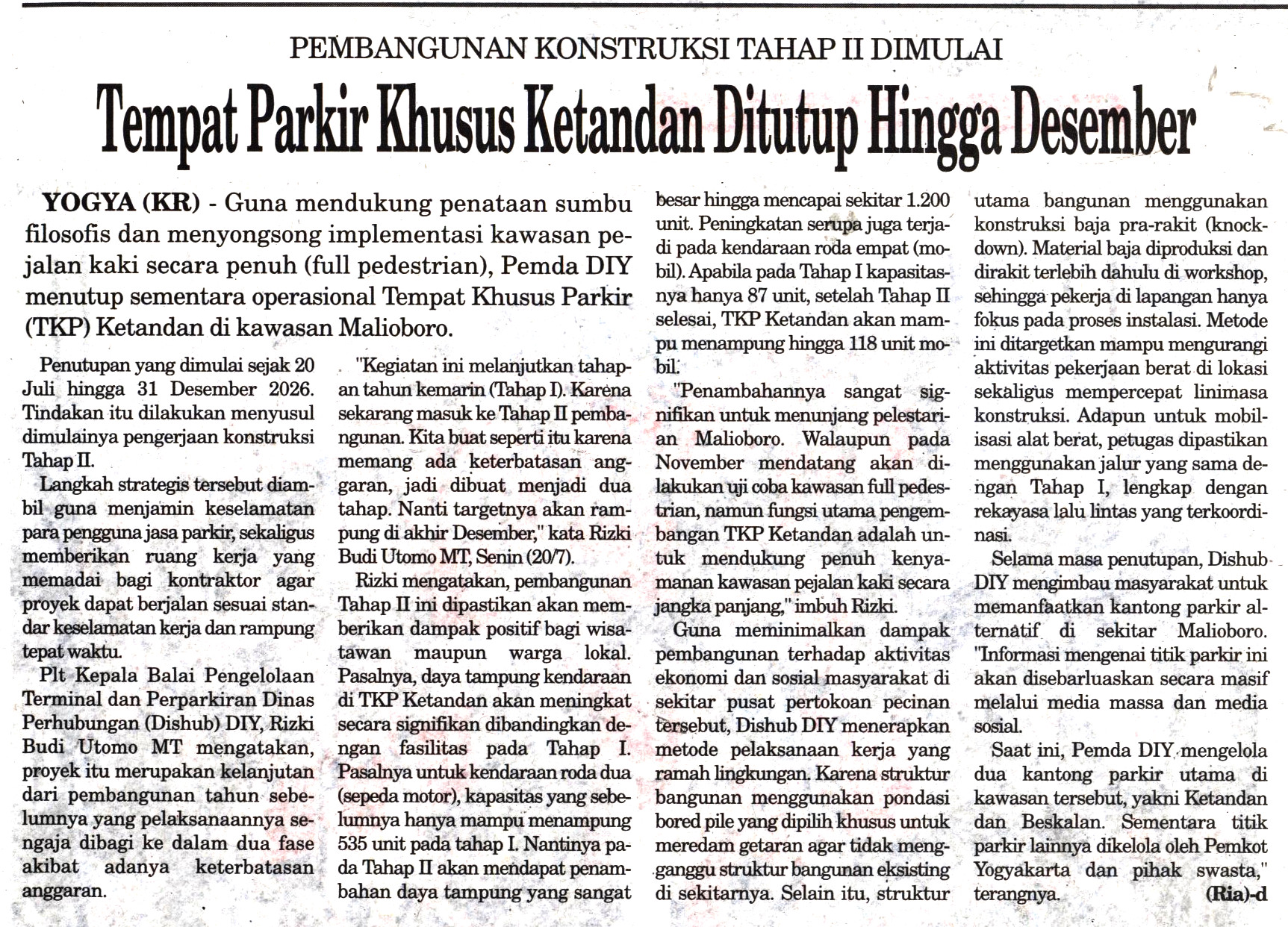 Kliping jogja terbaru