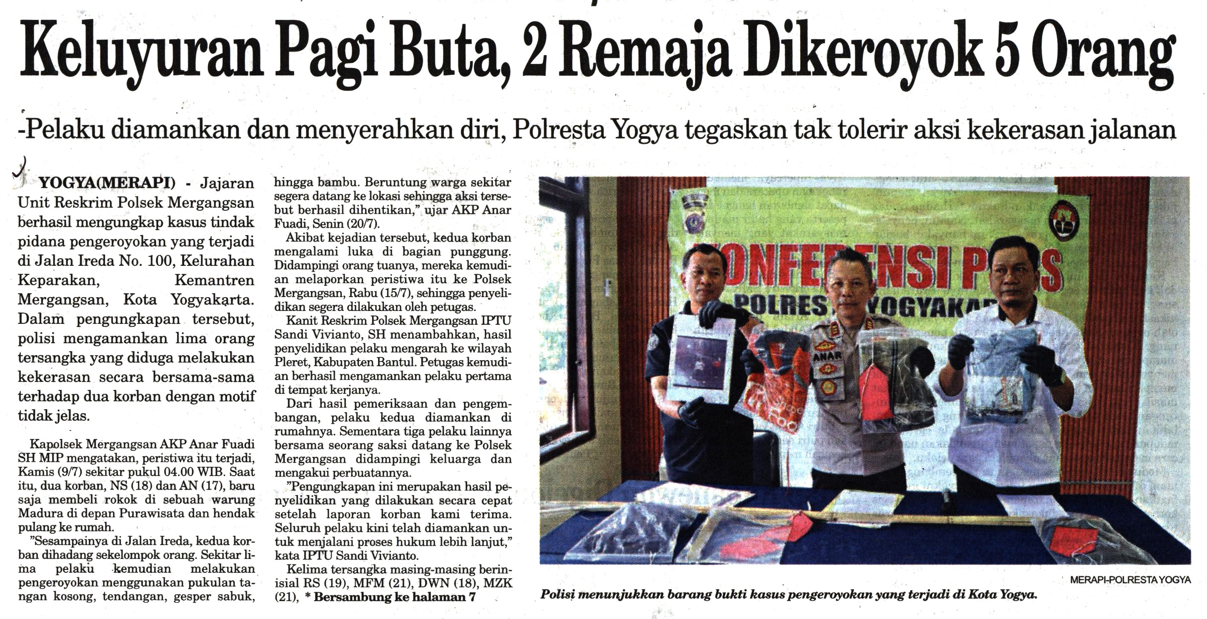 Kliping jogja terbaru