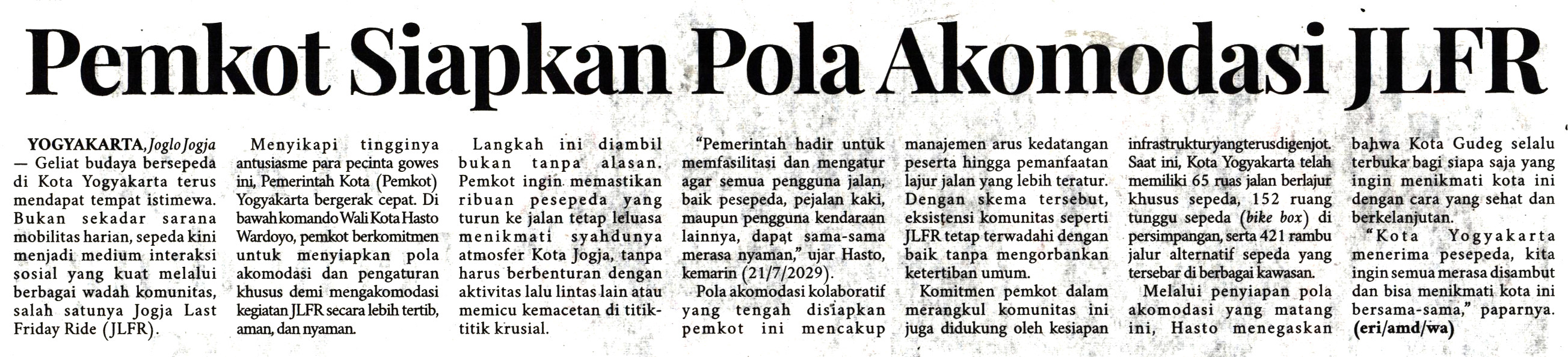 Kliping jogja terbaru