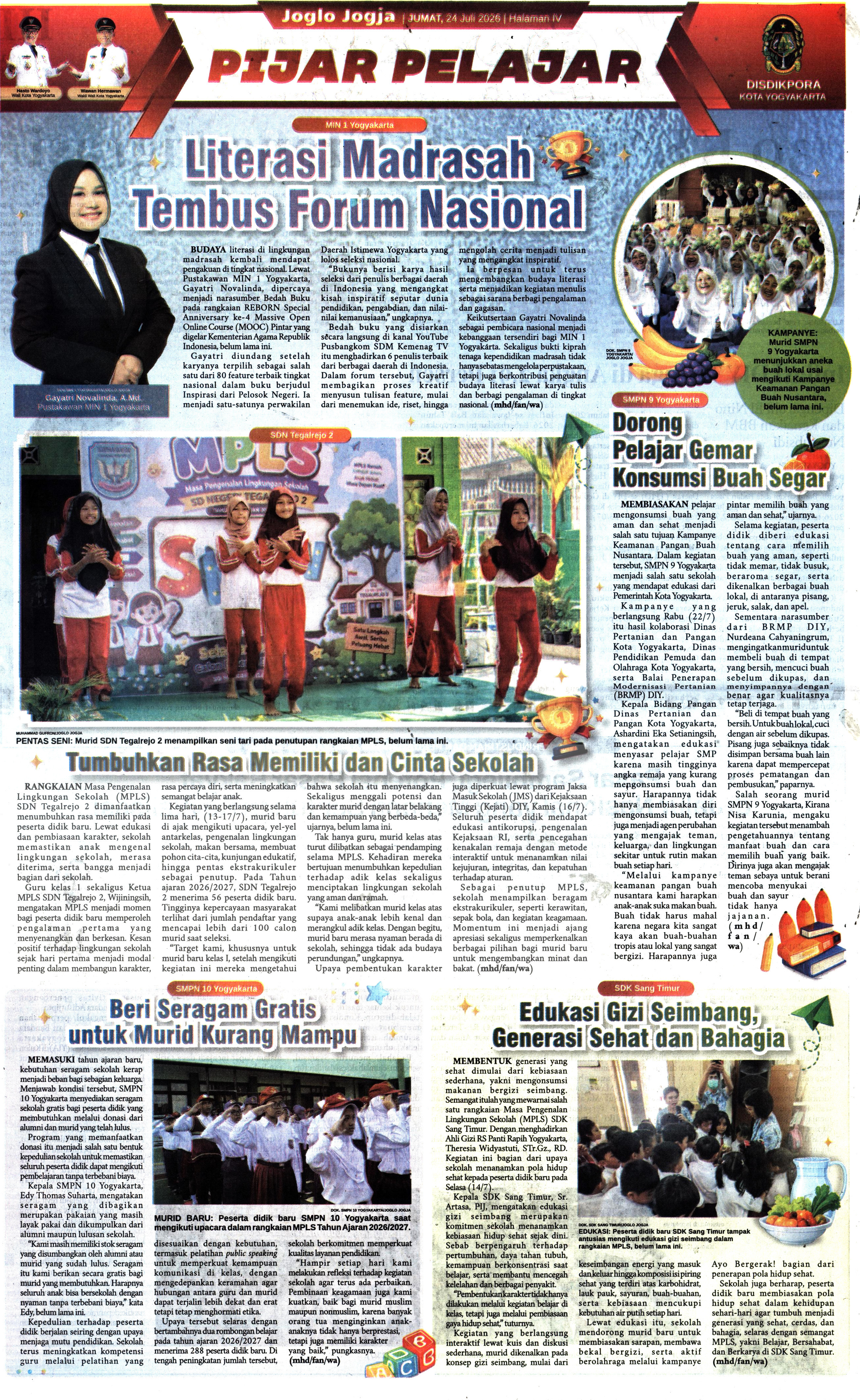 Kliping jogja terbaru