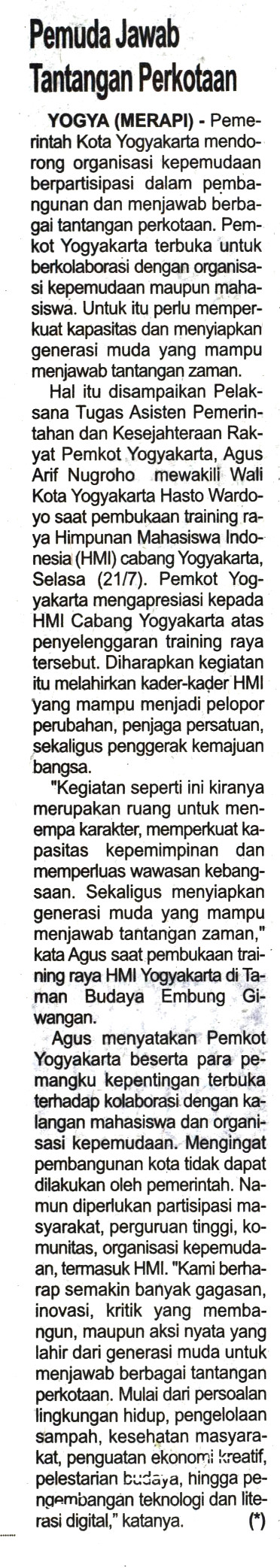 Kliping jogja terbaru