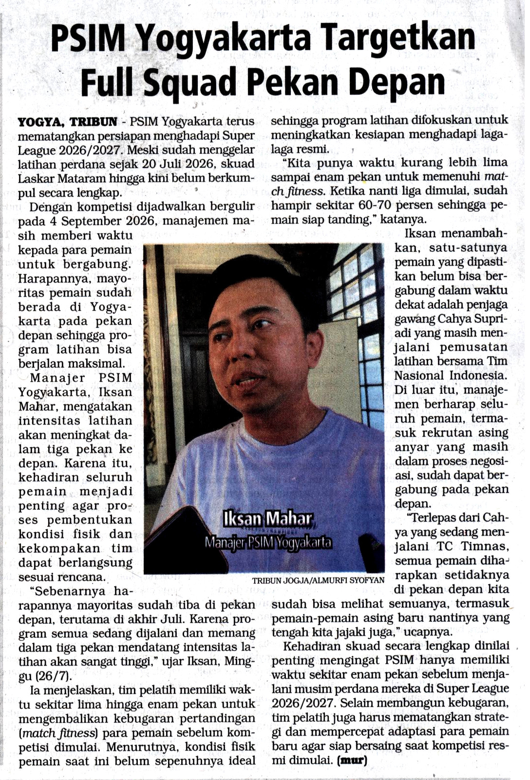 Kliping jogja terbaru