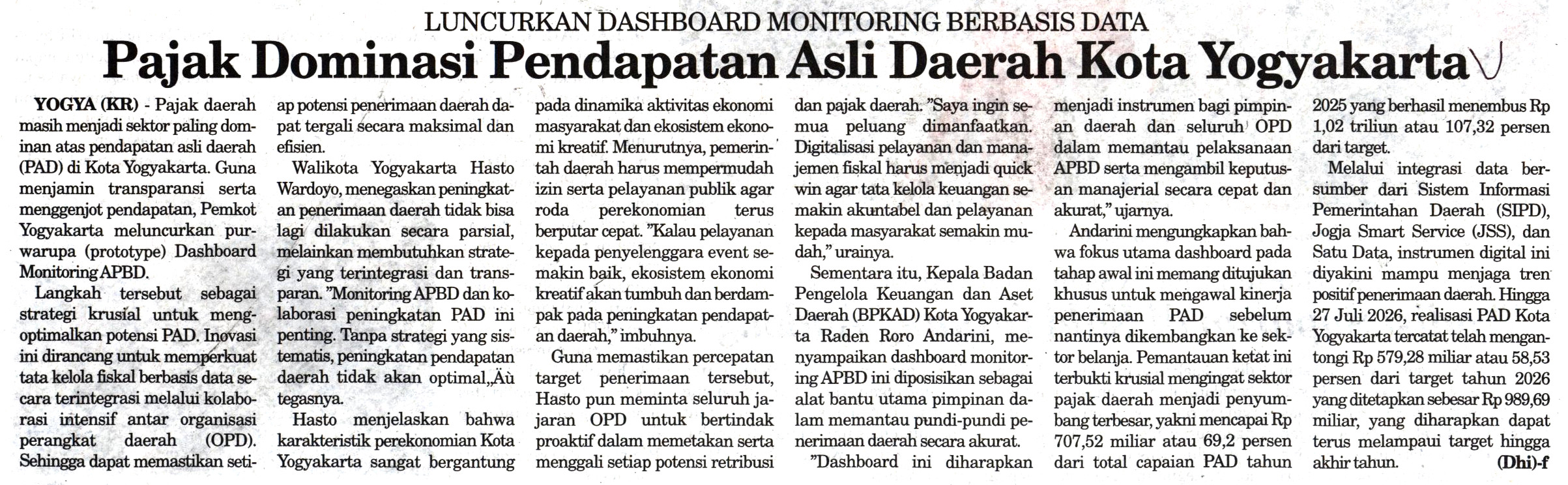 Kliping jogja terbaru