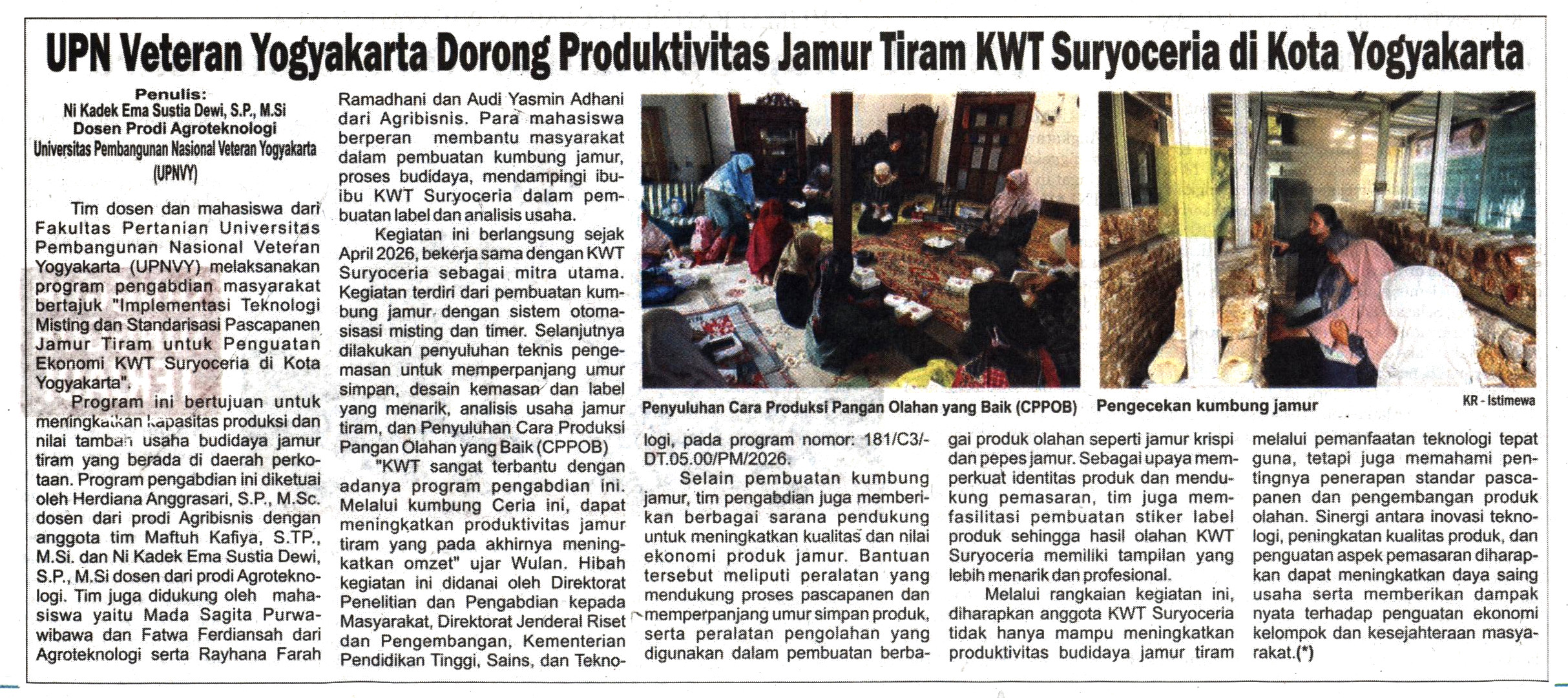 Kliping jogja terbaru