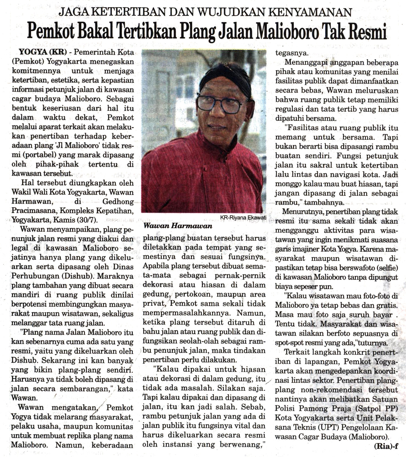 Kliping jogja terbaru
