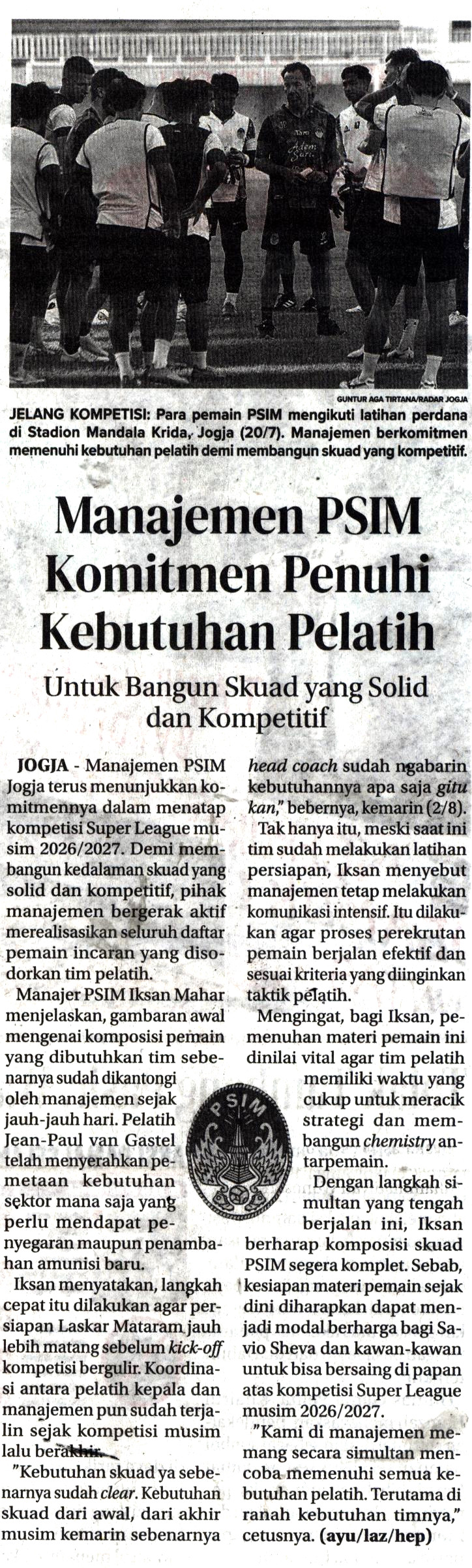 Kliping jogja terbaru