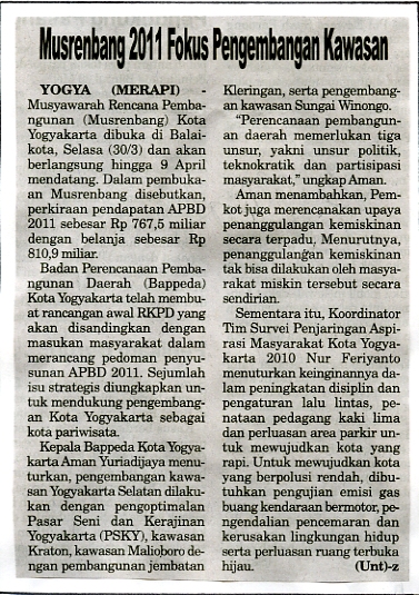 Kliping jogja terbaru