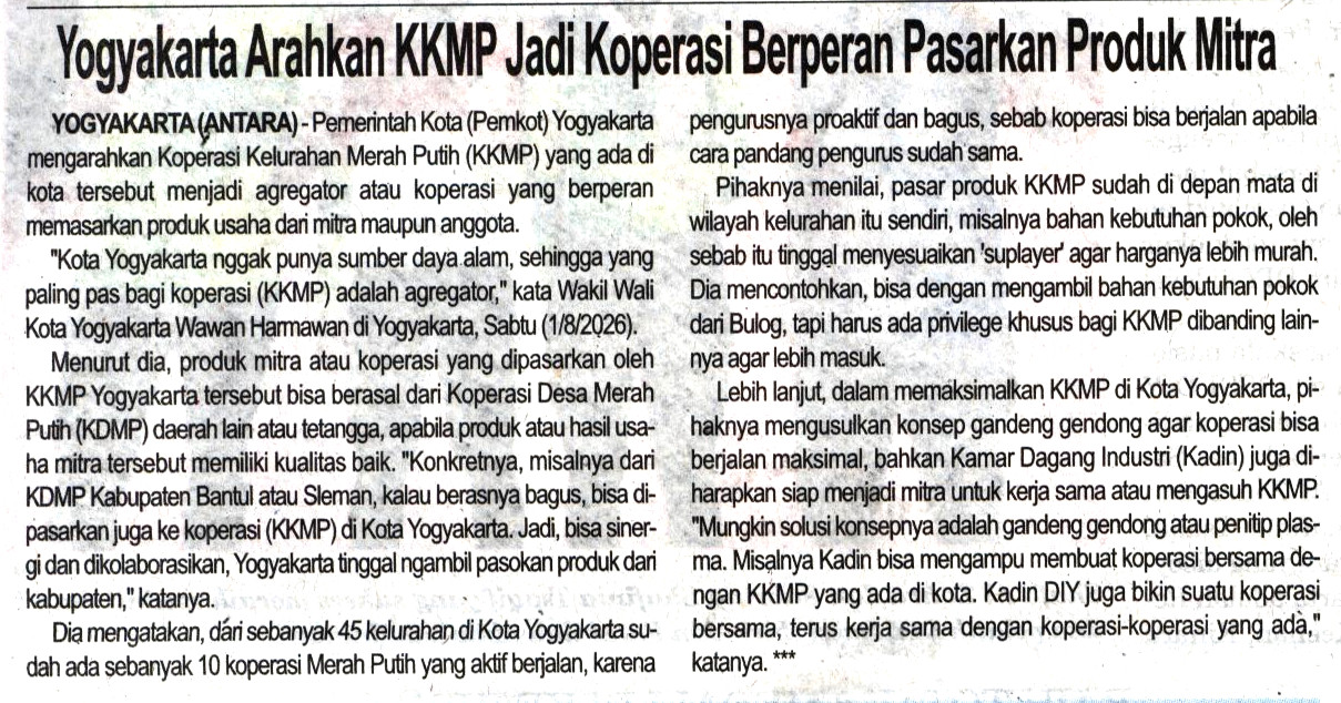 Kliping jogja terbaru