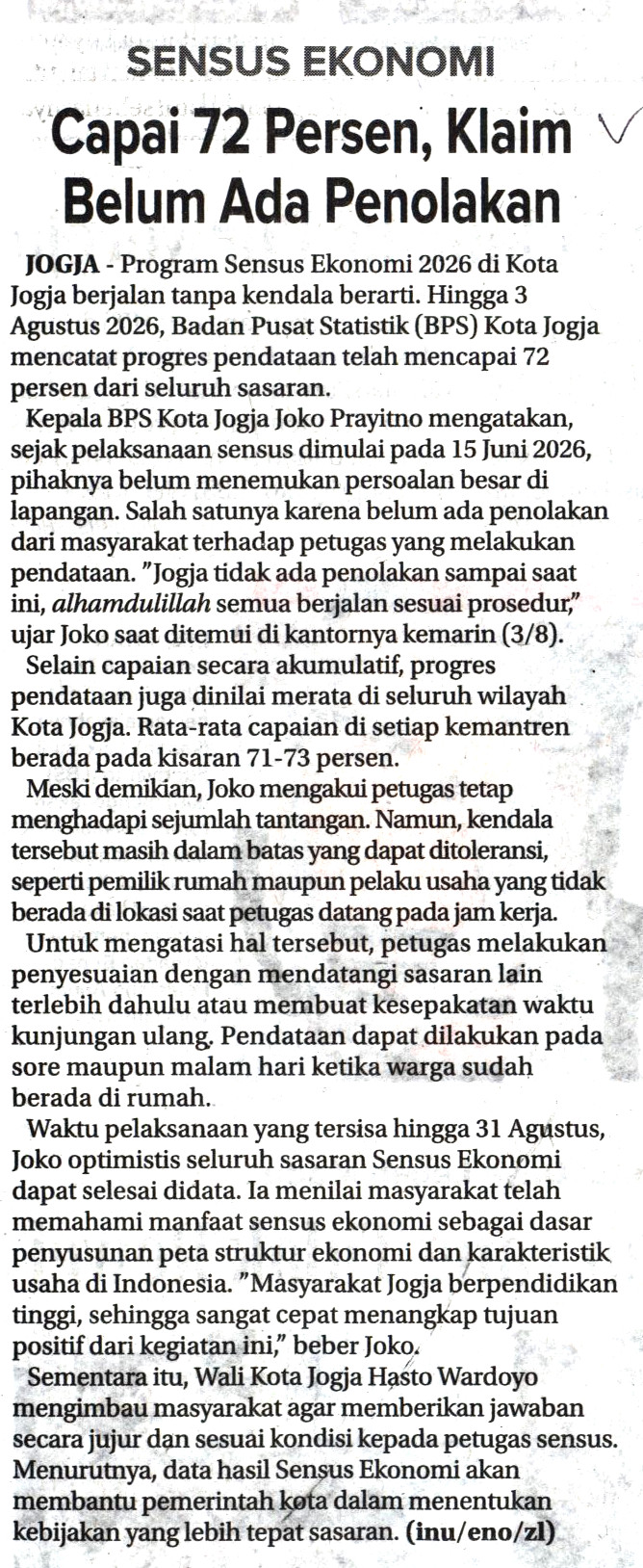 Kliping jogja terbaru