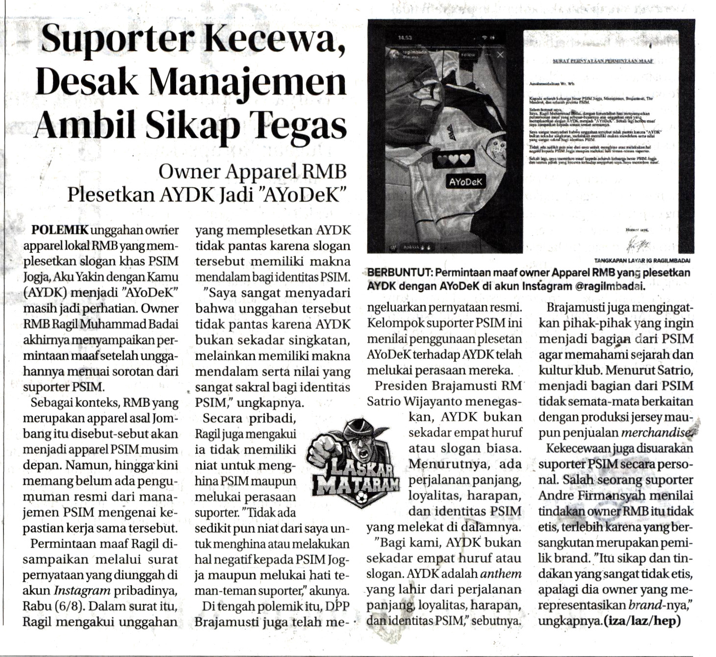 Kliping jogja terbaru
