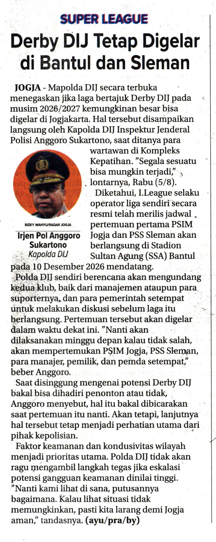 Kliping jogja terbaru