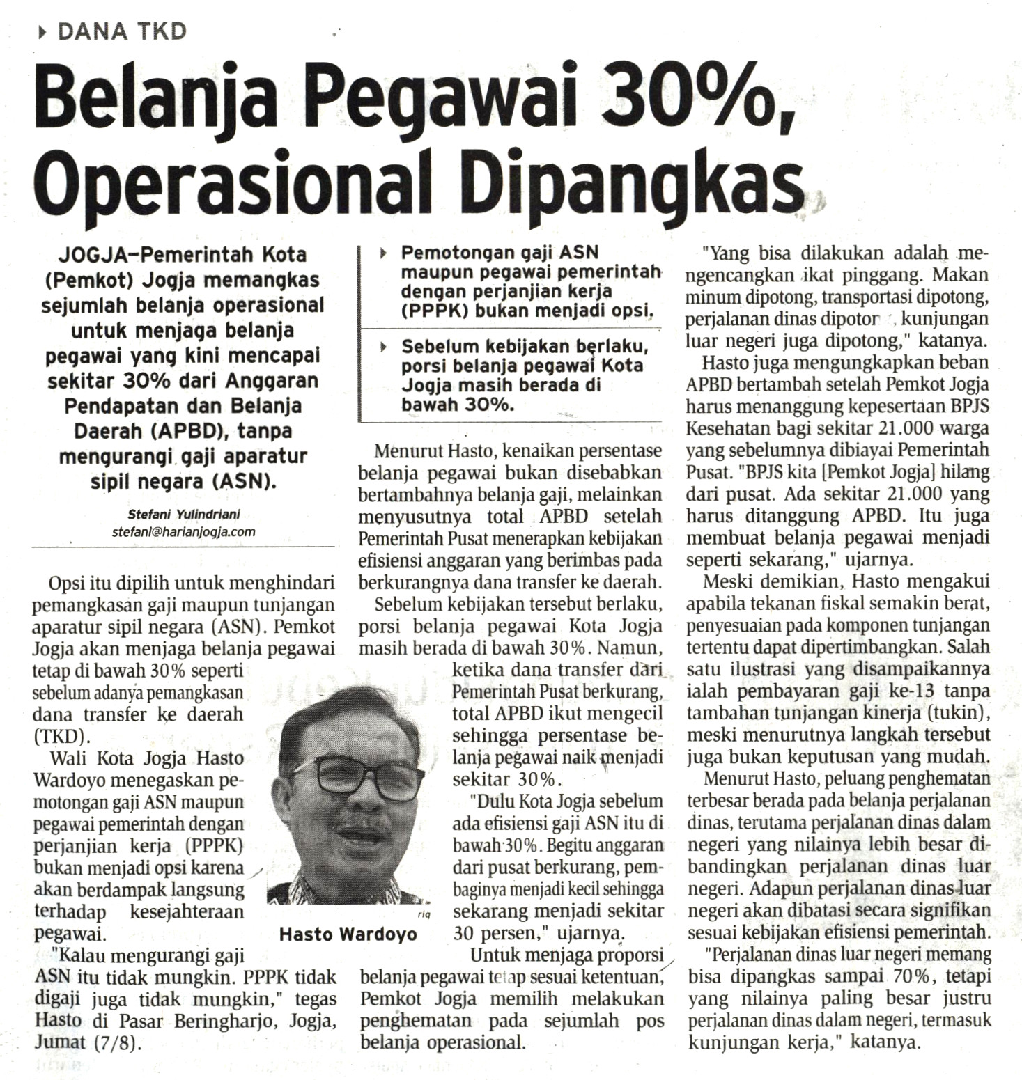 Kliping jogja terbaru