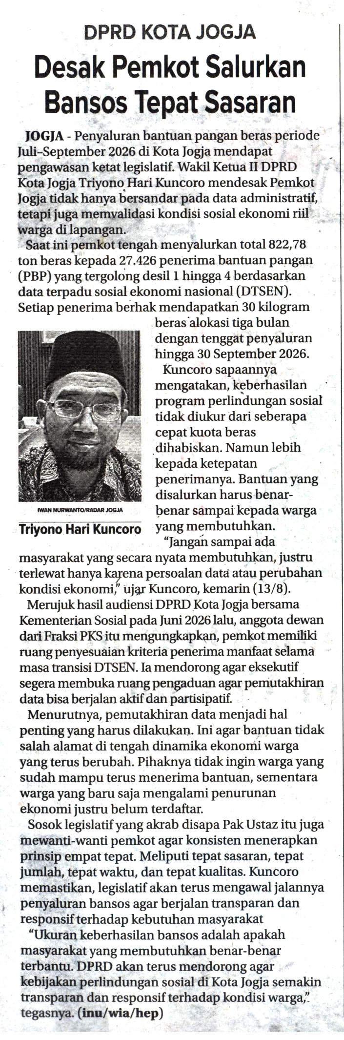 Kliping jogja terbaru