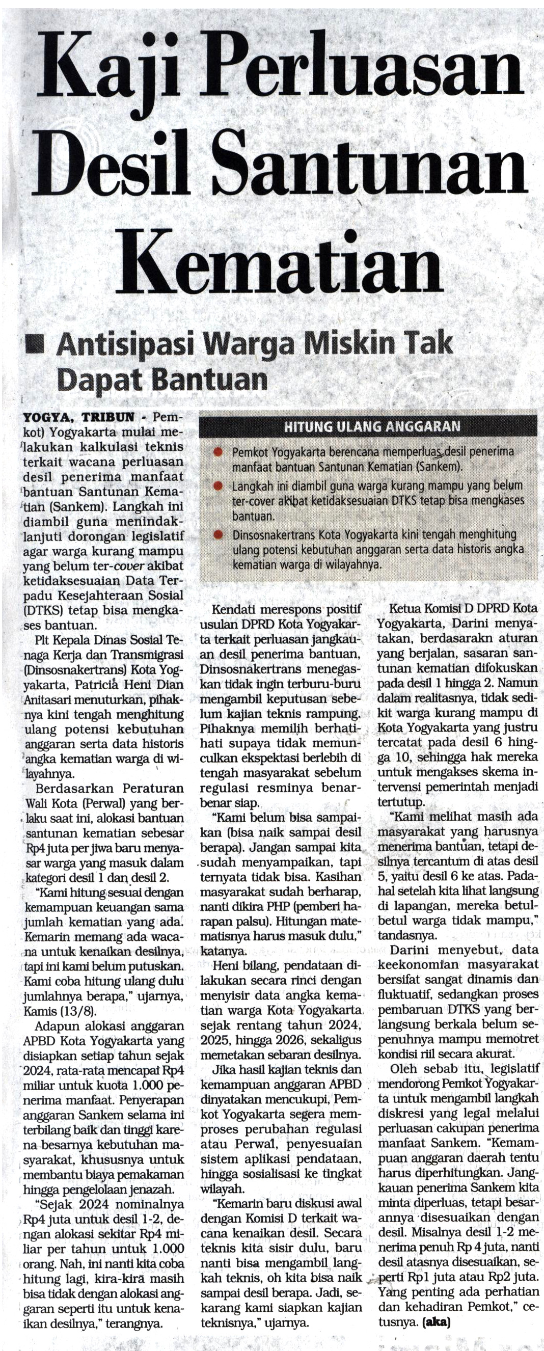 Kliping jogja terbaru
