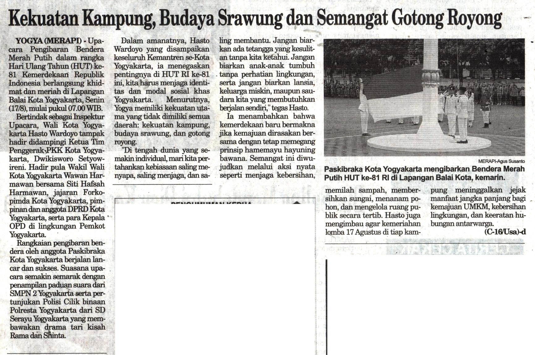 Kliping jogja terbaru
