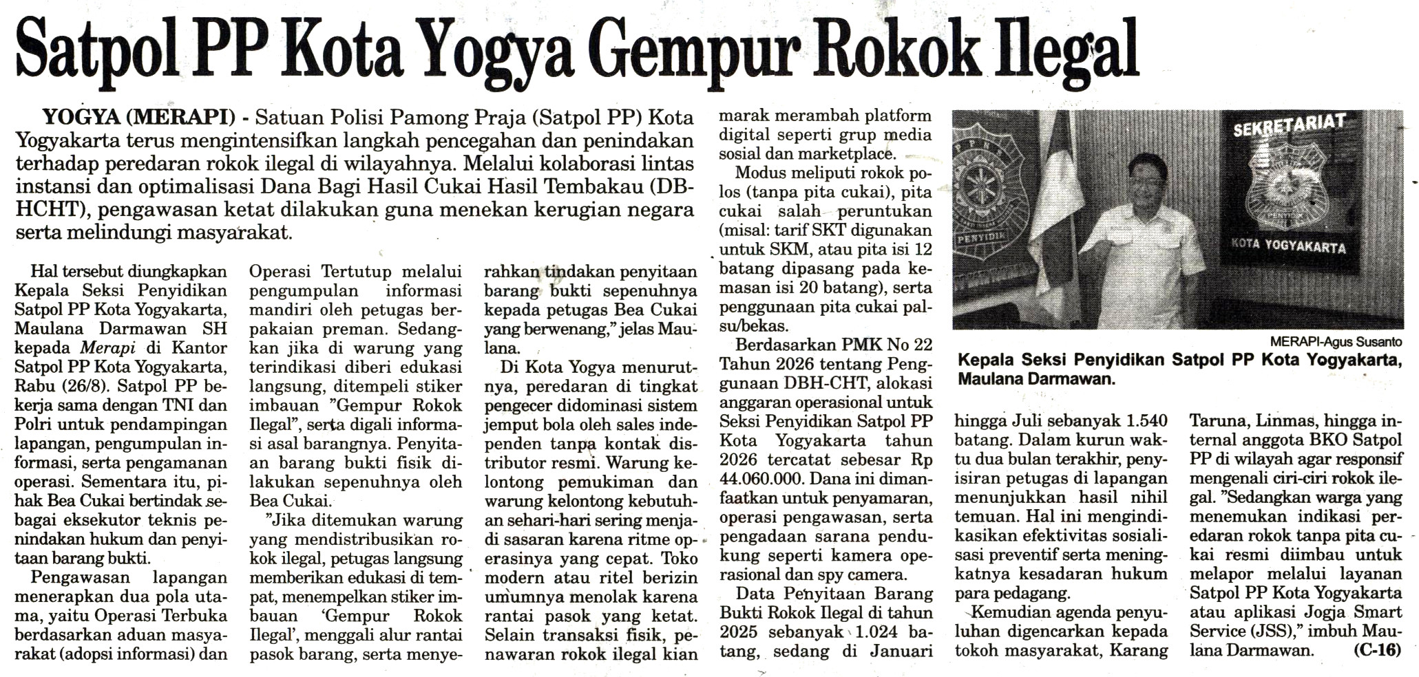 Kliping jogja terbaru