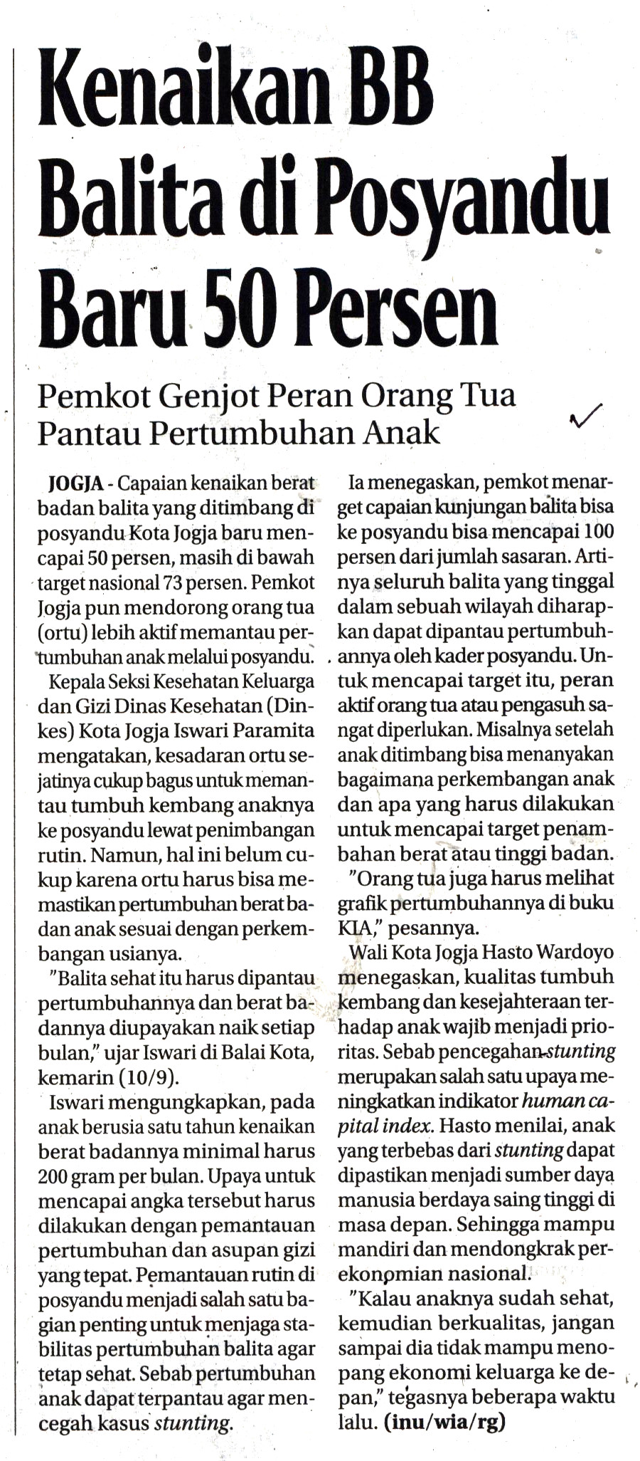 Kliping jogja terbaru