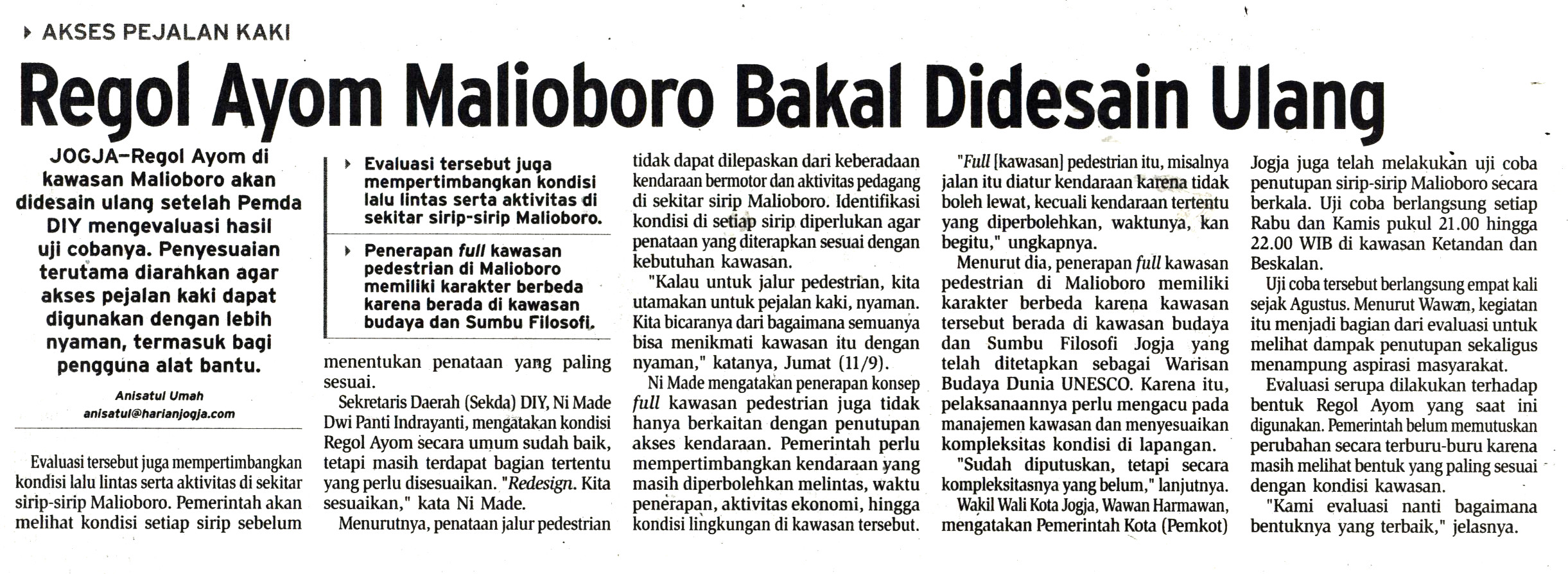 Kliping jogja terbaru